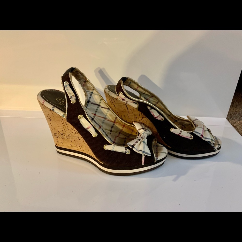 Coach Twirling Wedge - 6.5